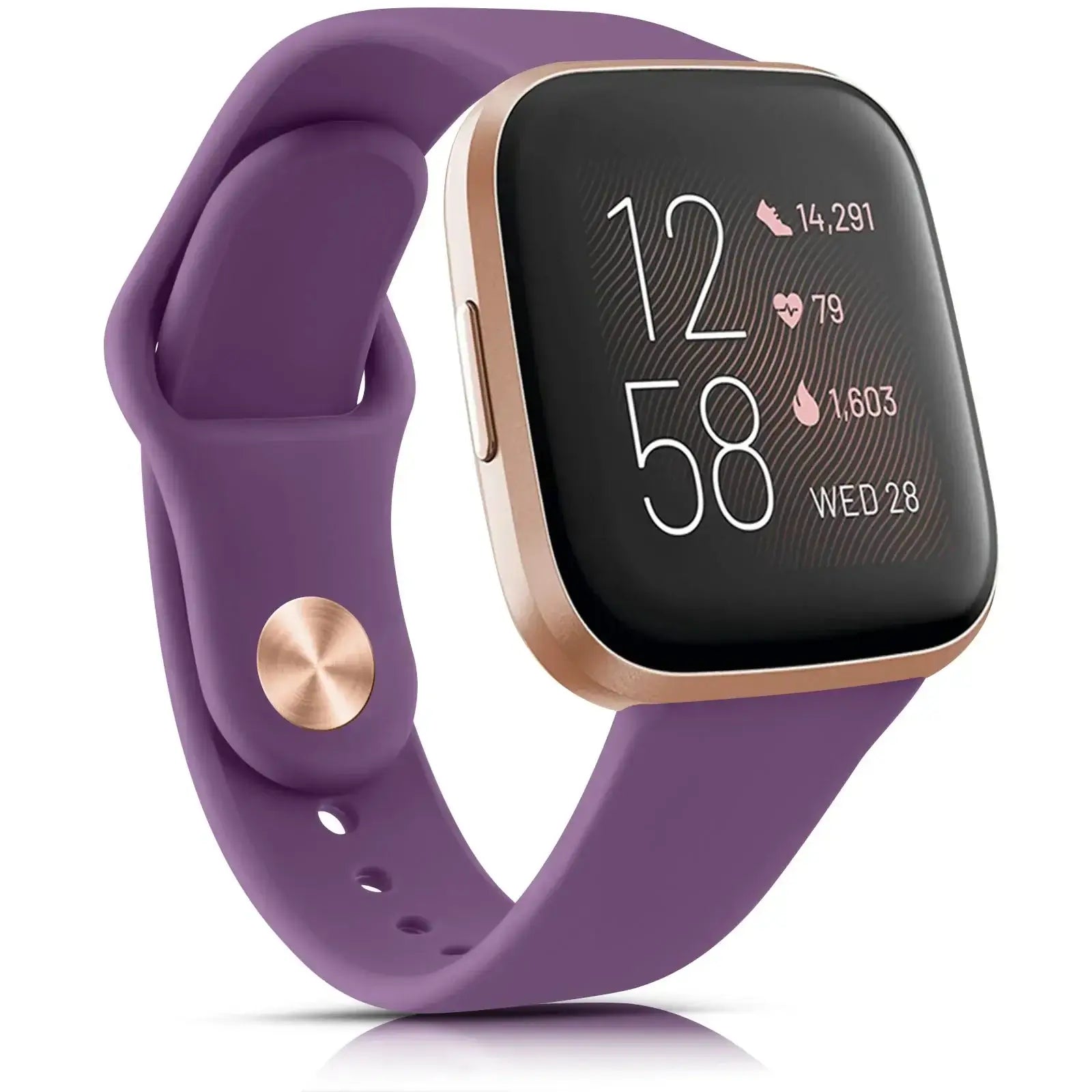 Fitbit Versa & Sense Silicone Strap - Soft Waterproof Design BandsCo Straps