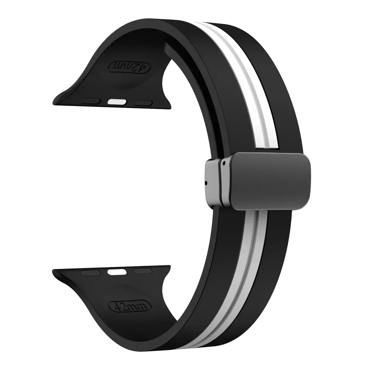 Apple Watch Silicone Strap - Durable Magnetic Closure Design BandsCo Straps