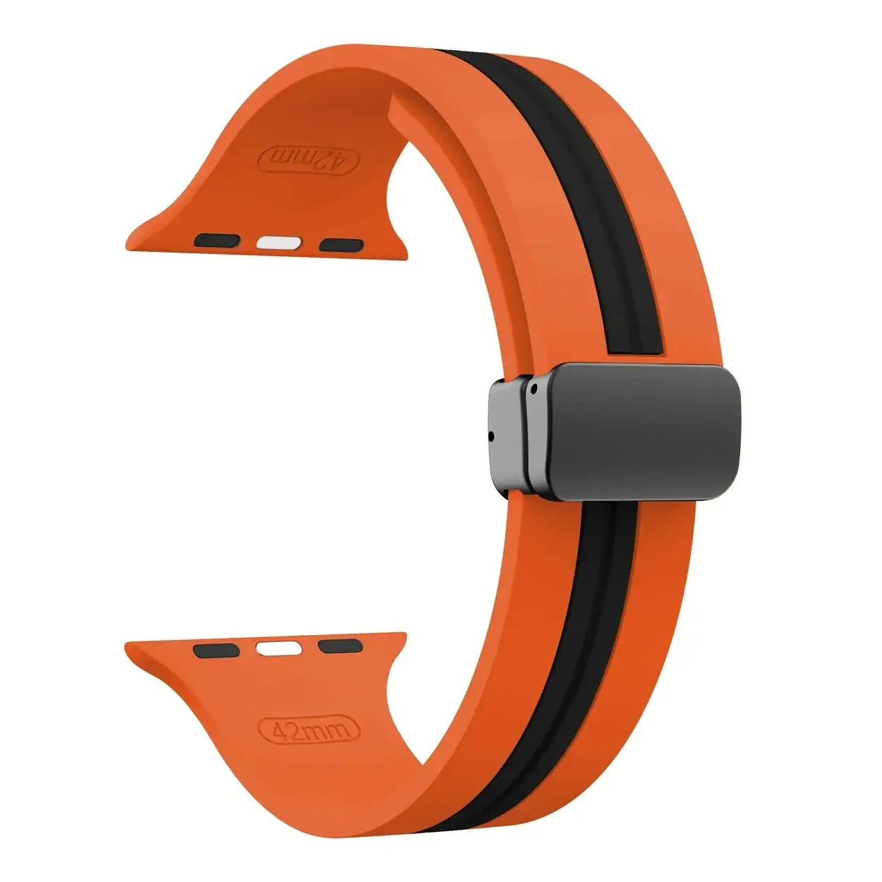 Apple Watch Silicone Strap - Durable Magnetic Closure Design BandsCo Straps