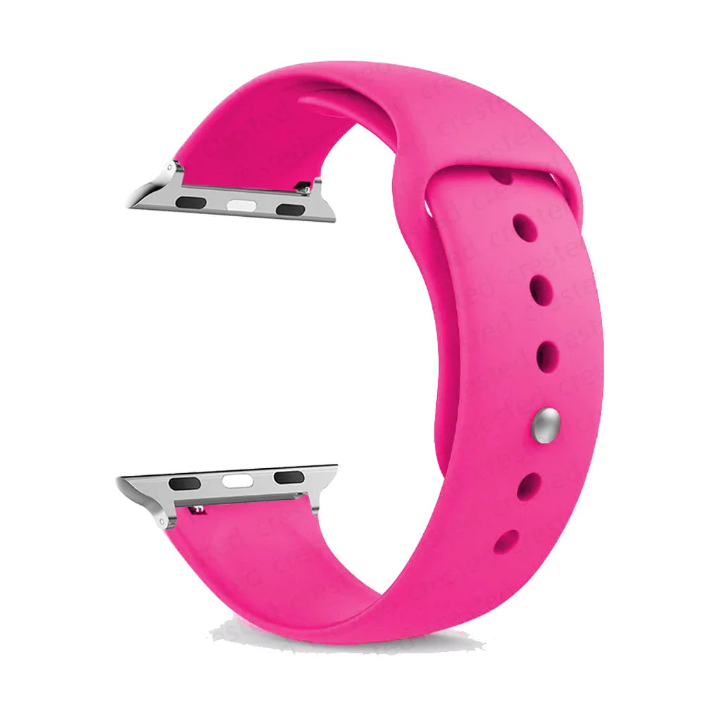 Apple Watch Silicone Strap - Comfortable Waterproof Band BandsCo Straps