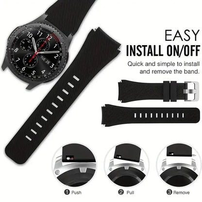 COROS Silicone Replacement Band Unisex Smartwatch Comfort Strap BandsCo Straps