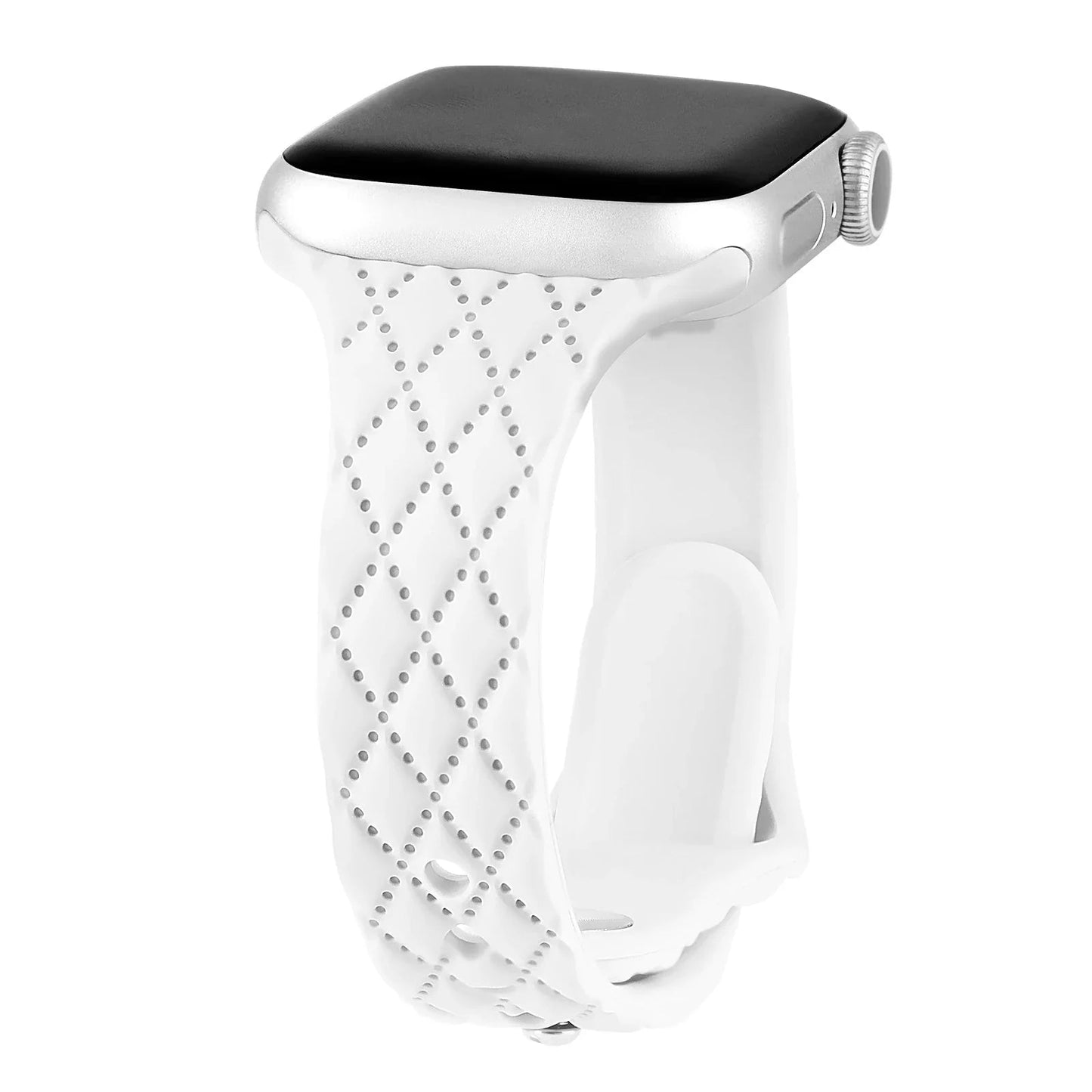 Apple Watch Silicone Strap - Slim Engraved Comfort Fit BandsCo Straps