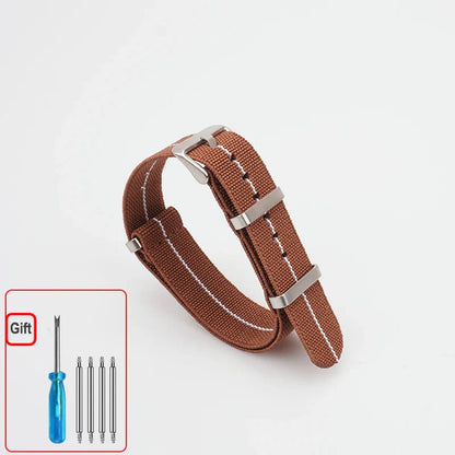 Polar Elastic Nylon Watch Band, NATO Strap for Polar Smartwatch, Waterproof BandsCo Straps