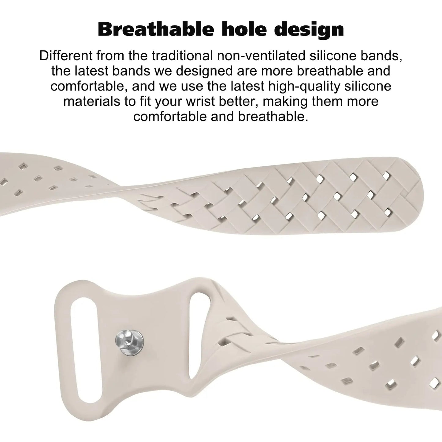 Apple Watch Silicone Strap - Sporty, Breathable, Durable BandsCo Straps