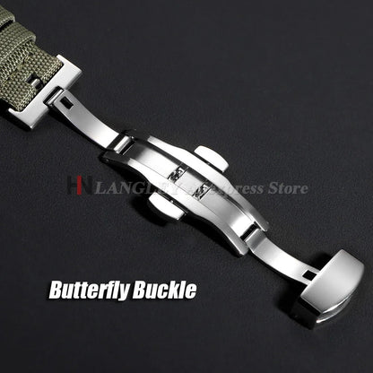 OnePlus Smartwatch Bands Quick Release Sailcloth Nylon Watch Straps BandsCo Straps