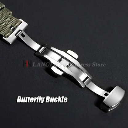 Amazfit Sailcloth Watch Band Nylon Strap Quick Release Waterproof BandsCo Straps