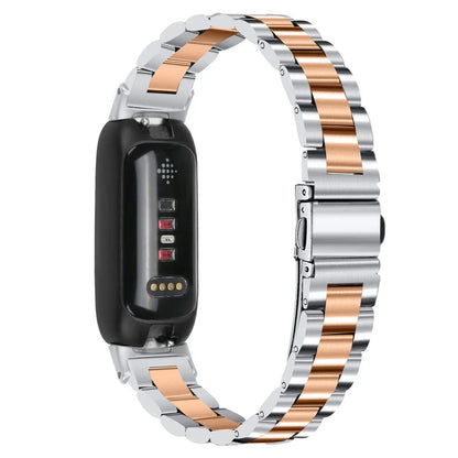 Fitbit Inspire 3 Stainless Steel Band – Premium Metal Strap BandsCo Straps