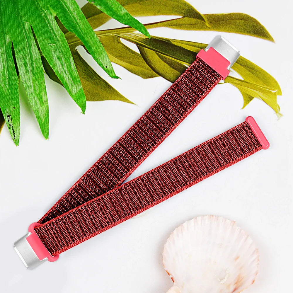 Fitbit Luxe Nylon Band - Elastic, Comfortable, Stylish Strap BandsCo Straps