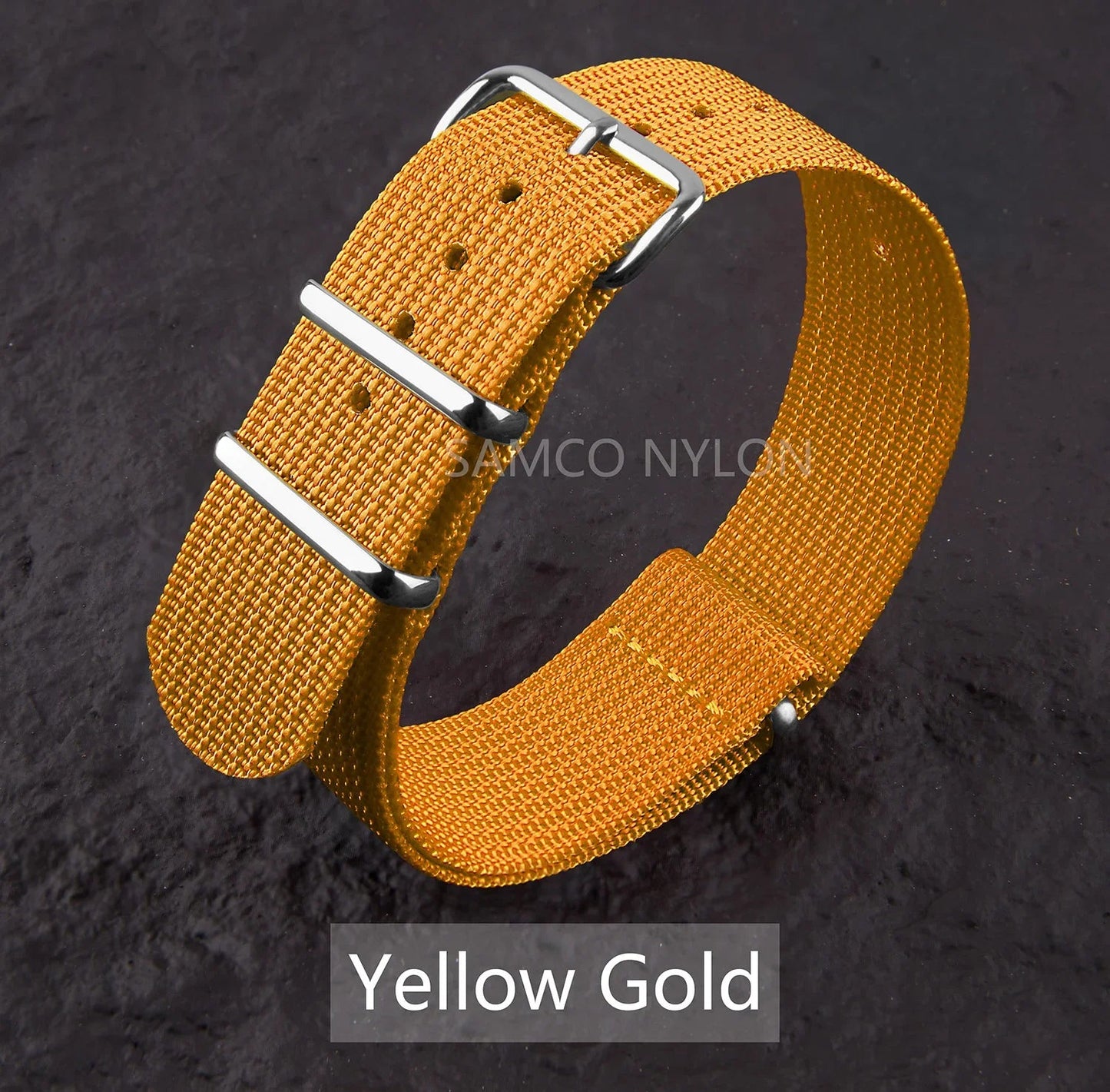 COROS Nylon Ribbed Watch Band For Smartwatch - Military Washable Strap BandsCo Straps