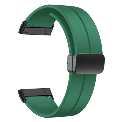 Fitbit Versa & Sense Silicone Strap With Magnetic Clasp BandsCo Straps