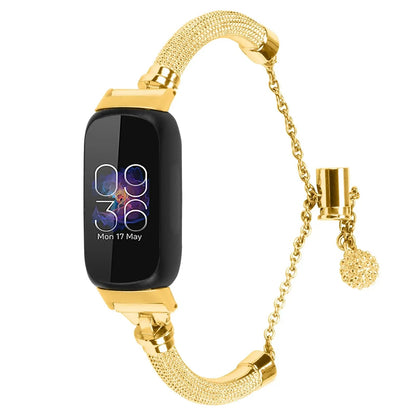 Fitbit Inspire 2, 1, HR Stainless Steel Band - Durable Metal Strap BandsCo Straps