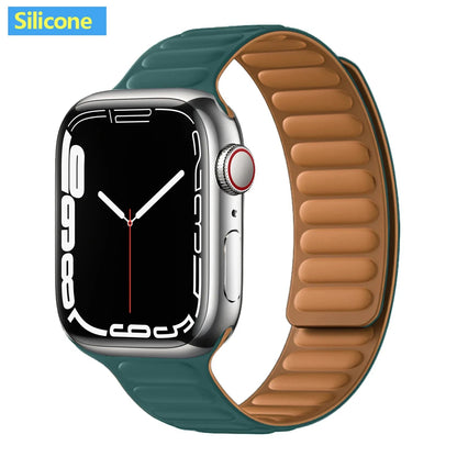 Apple Watch Leather Band - Premium Magnetic Loop Strap BandsCo Straps
