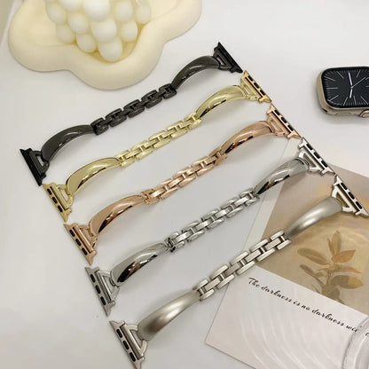 Polished Bangle Cuff Strap for Apple Watch Wristwatchstraps.co