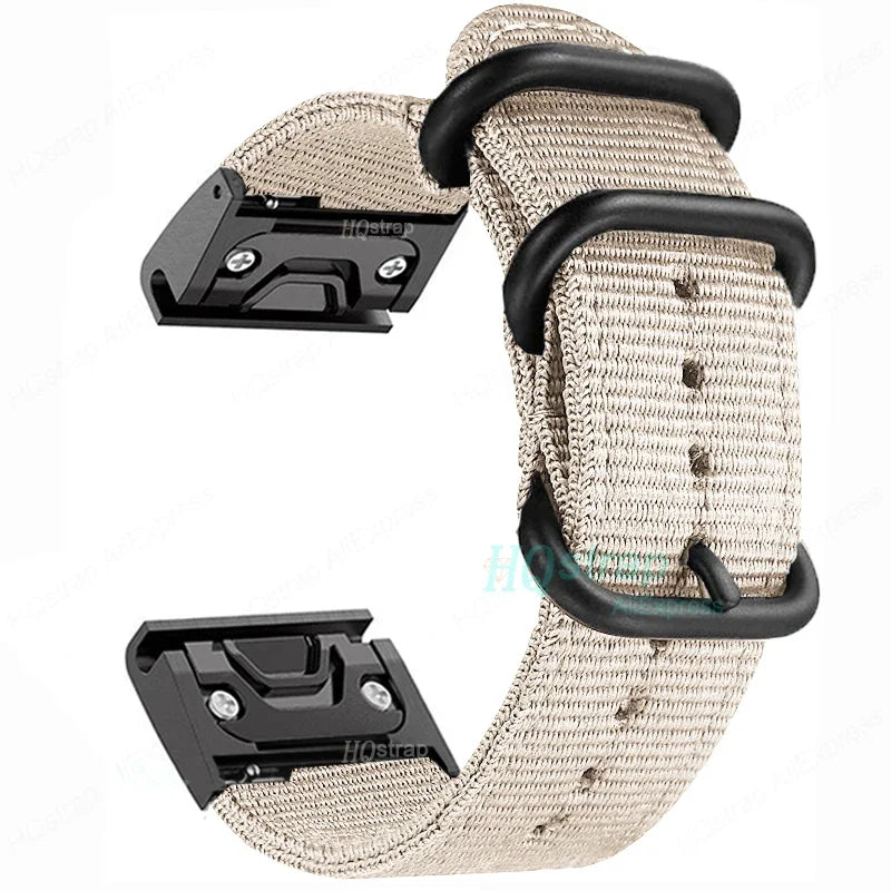 Garmin Canvas Nylon Strap - Durable, Lightweight, Versatile BandsCo Straps