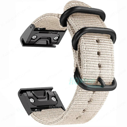 Garmin Canvas Nylon Strap - Durable, Lightweight, Versatile BandsCo Straps