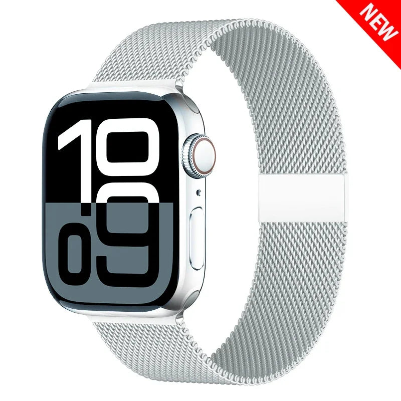 Apple Watch Milanese Loop Band - Premium Stainless Steel, Sleek BandsCo Straps