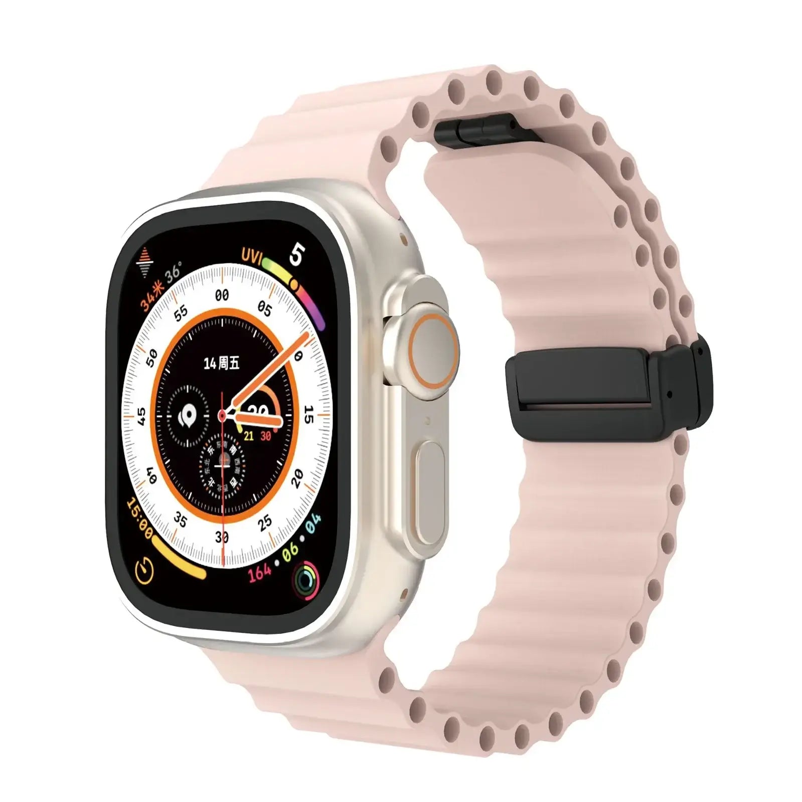 Apple Watch Silicone Strap - Soft Flexible Magnetic Design BandsCo Straps