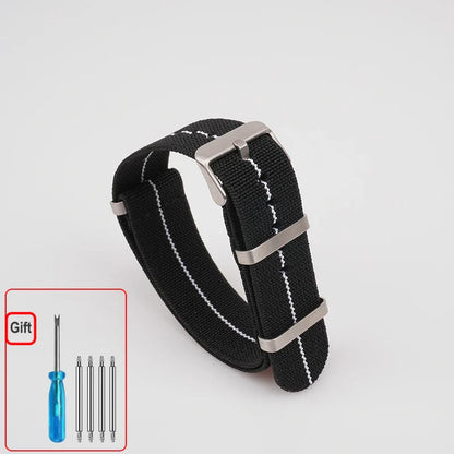 Amazfit Nylon Watch Band NATO Strap Waterproof Washable Elastic BandsCo Straps