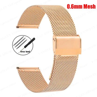 Huawei Watch Milanese Steel Mesh Band - Stylish and Durable BandsCo Straps