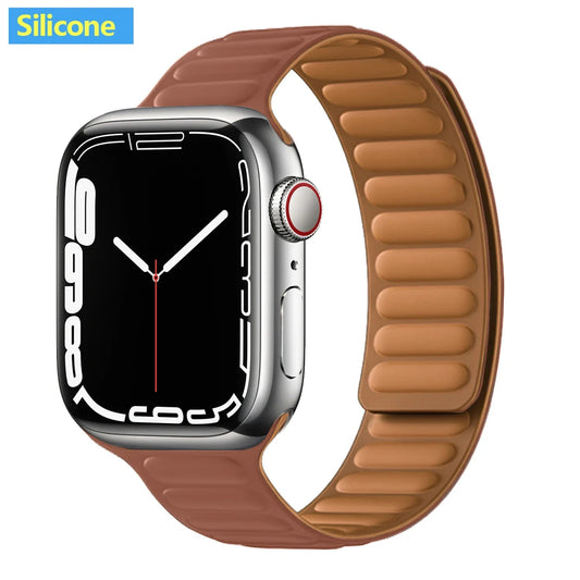 Apple Watch Leather Band - Premium Magnetic Loop Strap BandsCo Straps