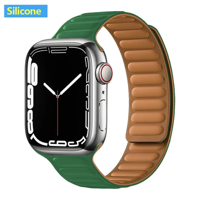 Apple Watch Leather Band - Premium Magnetic Loop Strap BandsCo Straps