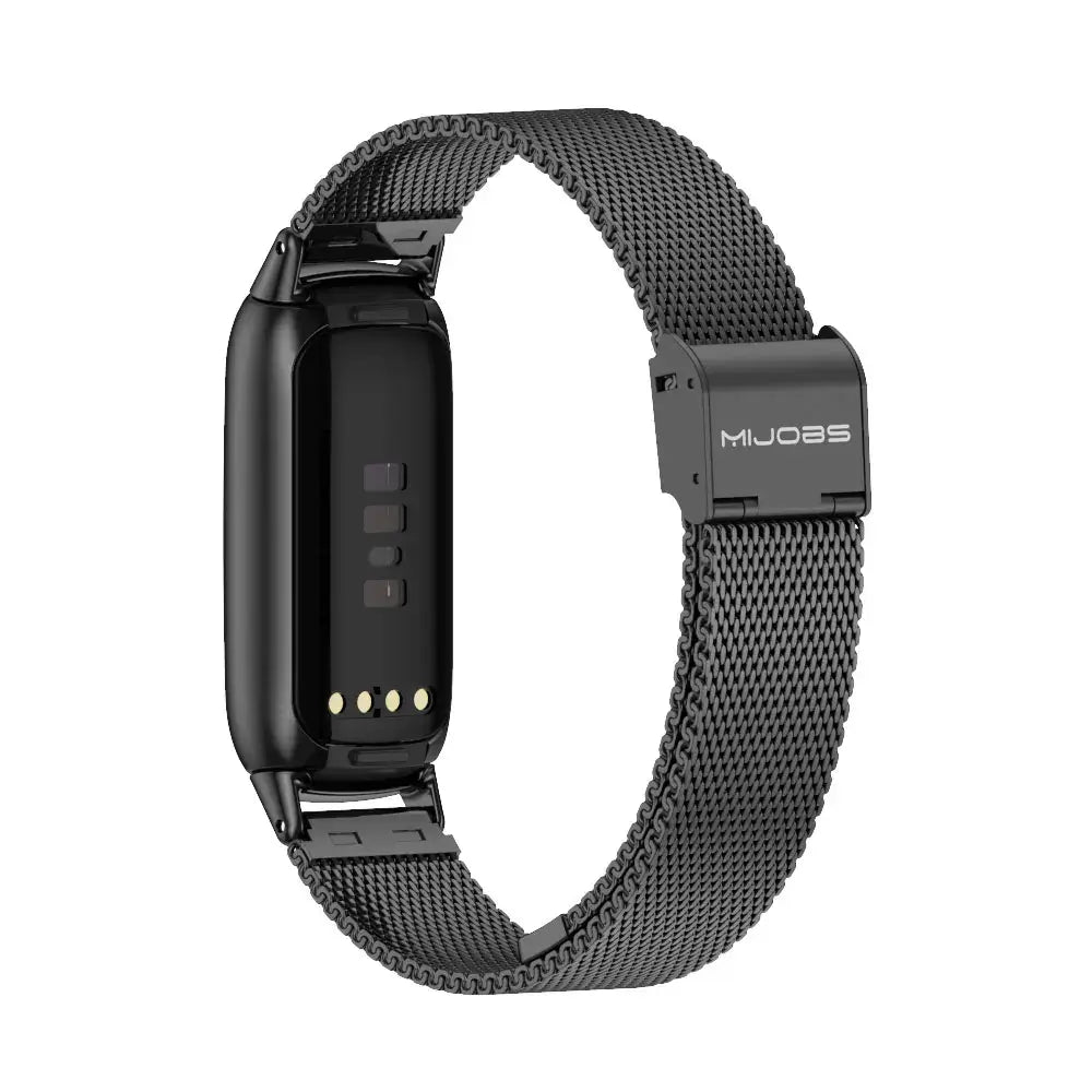 Fitbit Luxe Stainless Steel Milanese Band - Elegant Design BandsCo Straps