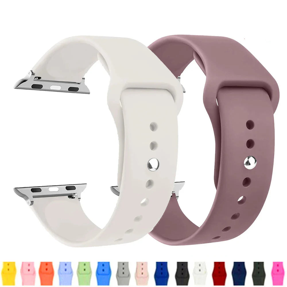 Apple Watch Silicone Strap - Comfortable Waterproof Band BandsCo Straps