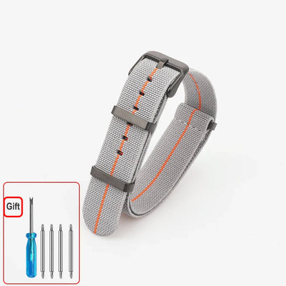 COROS Elastic Nylon Watch Band - Washable Waterproof Strap For Outdoors BandsCo Straps