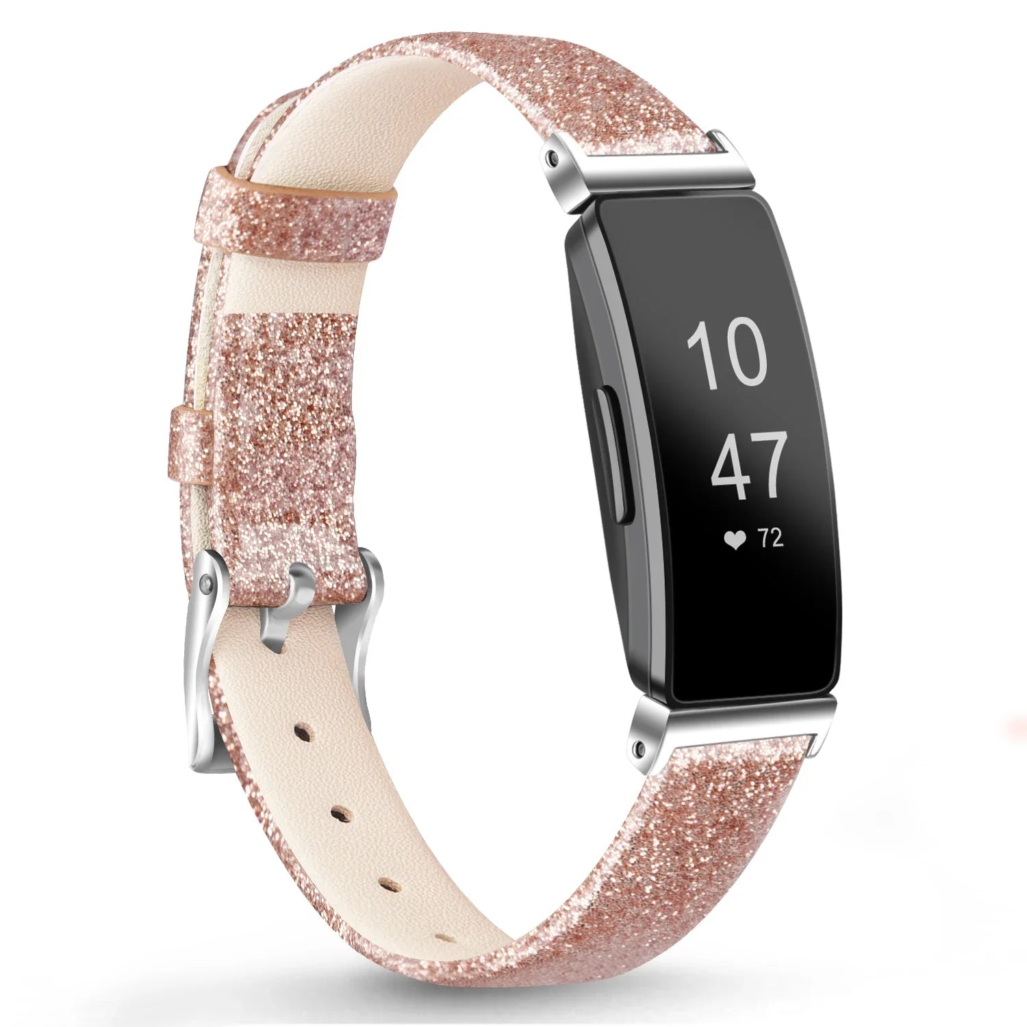 Fitbit Inspire 2, 1, HR Leather Strap - Premium Comfortable Band BandsCo Straps