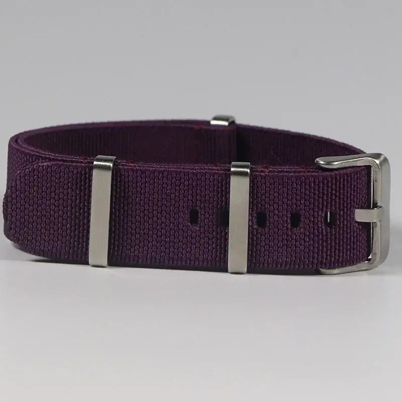 Amazfit Bands Nylon Military Parachute Style Watch Strap Blue Red BandsCo Straps