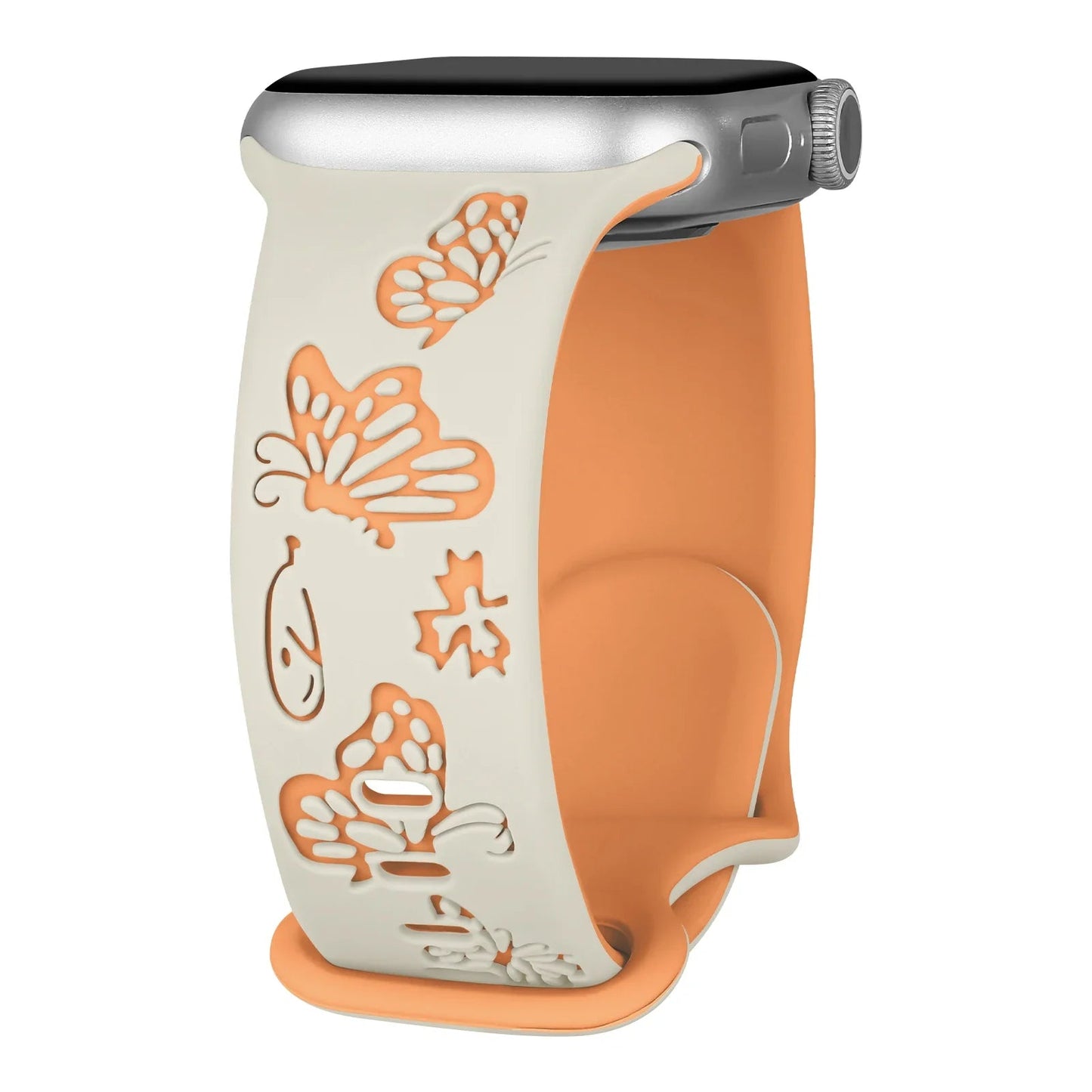 Apple Watch Engraved Silicone Strap - Comfortable Waterproof Band BandsCo Straps