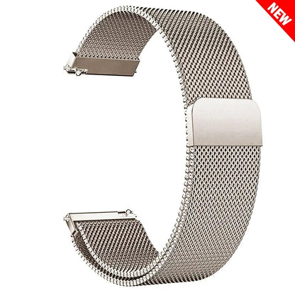 Amazfit Milanese Loop Band Stainless Steel Smartwatch Strap Metal Bracelet BandsCo Straps