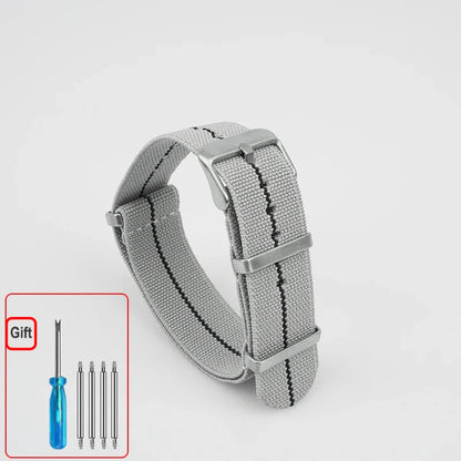 Polar Elastic Nylon Watch Band, NATO Strap for Polar Smartwatch, Waterproof BandsCo Straps