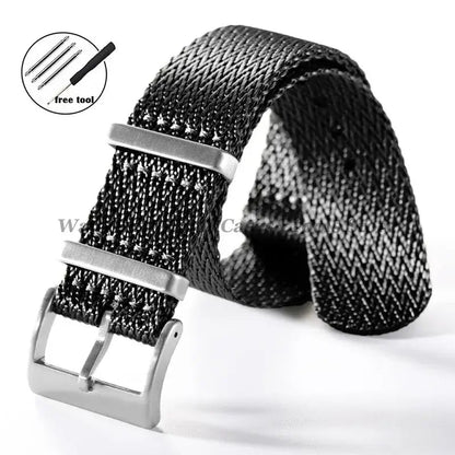 Amazfit Nylon Military Strap Watch Band Premium Durable BandsCo Straps