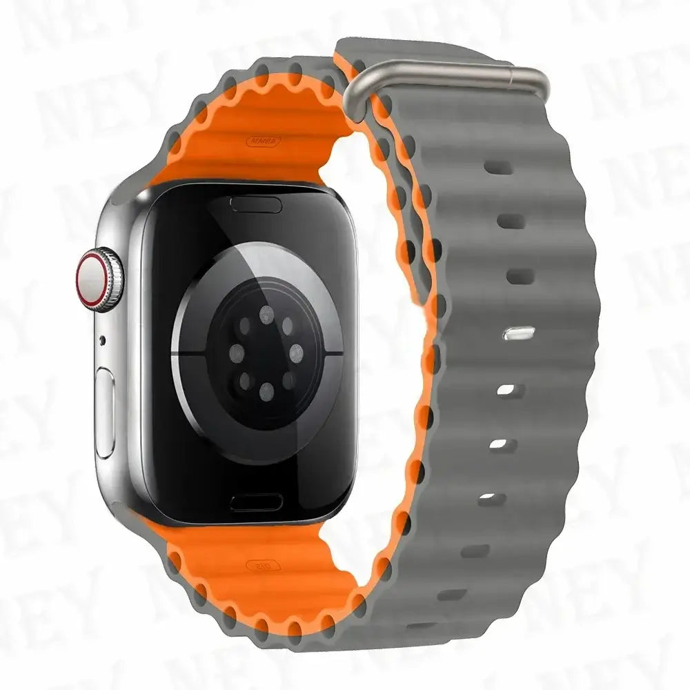 Apple Watch Silicone Strap - Soft Flexible Comfortable Fit BandsCo Straps