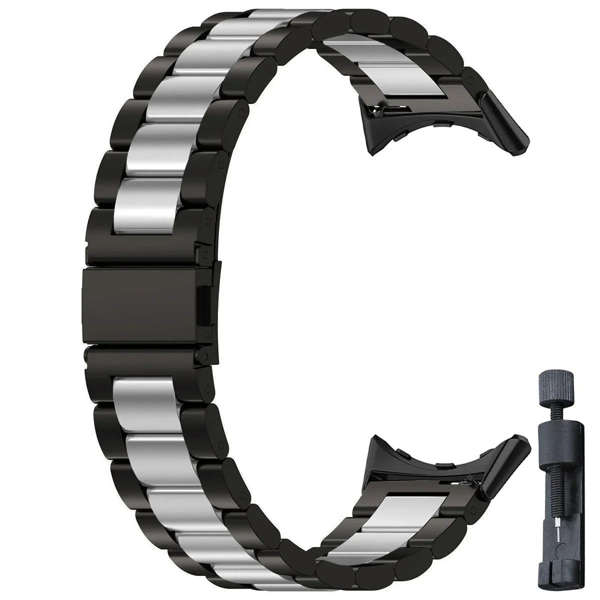 Google Pixel 1 2 3 4 41mm/45mm Stainless Steel Band - Sleek BandsCo Straps