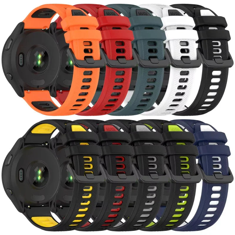 COROS Silicone Watch Band - Unisex Replacement Strap For Smartwatch BandsCo Straps
