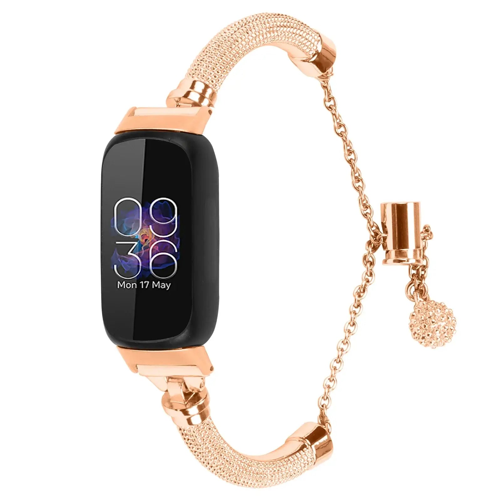 Fitbit Inspire 2, 1, HR Stainless Steel Band - Durable Metal Strap BandsCo Straps
