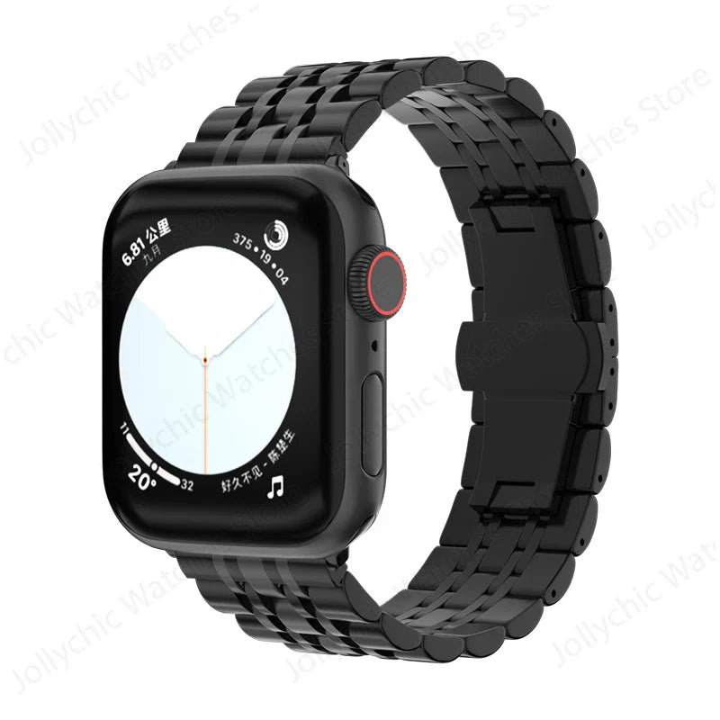 Apple Watch Stainless Steel Band - Elegant, Durable Design BandsCo Straps