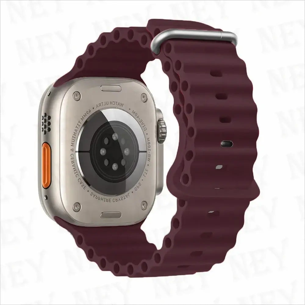 Apple Watch Silicone Strap - Soft Flexible Comfortable Fit BandsCo Straps