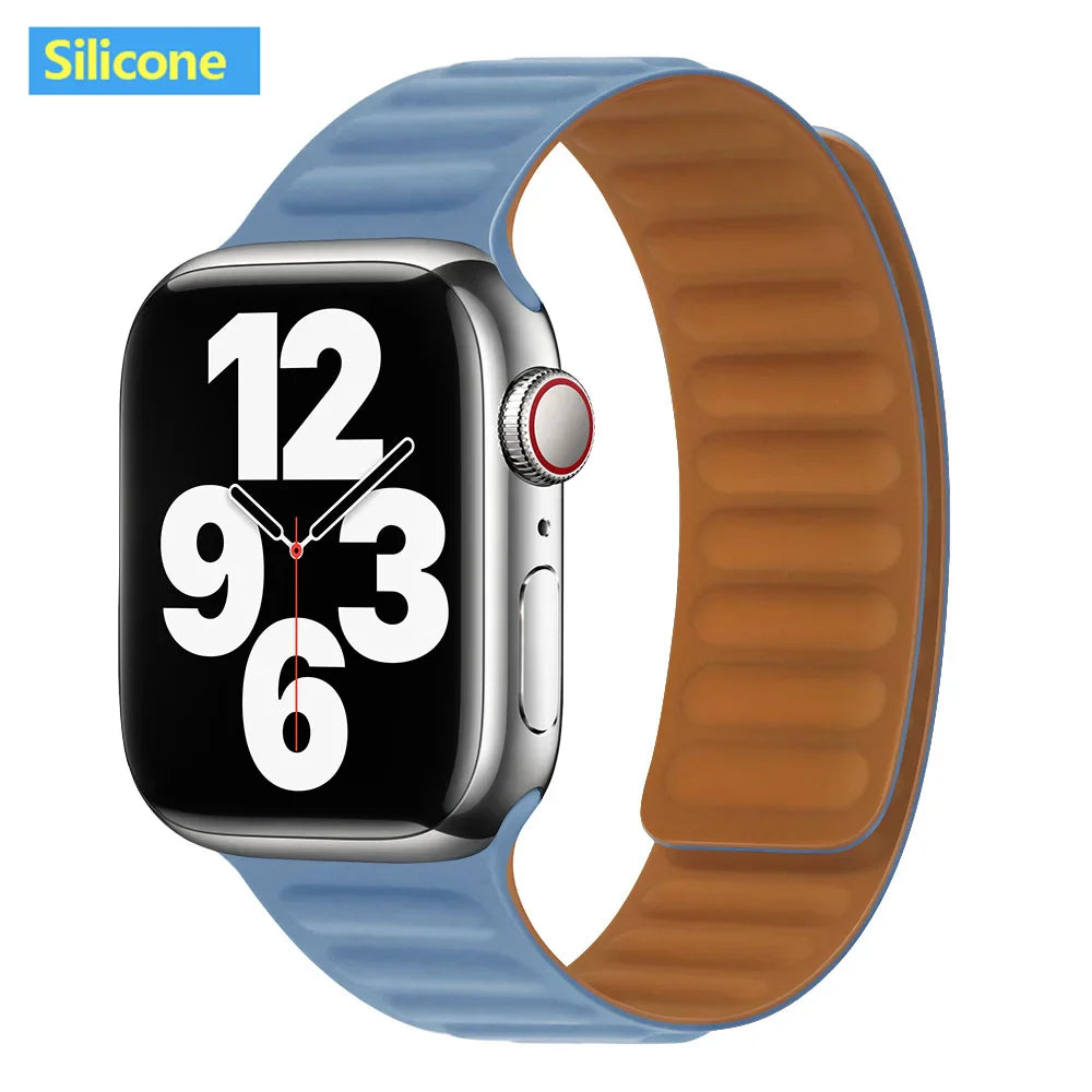 Apple Watch Leather Band - Premium Magnetic Loop Strap BandsCo Straps