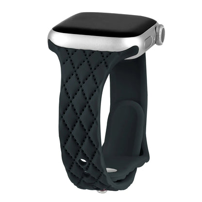 Apple Watch Silicone Strap - Slim Engraved Comfort Fit BandsCo Straps