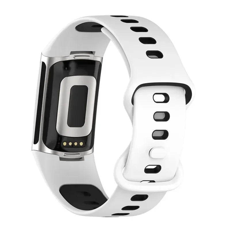 Fitbit Charge 5 6 Soft Silicone Strap - Sports Band BandsCo Straps