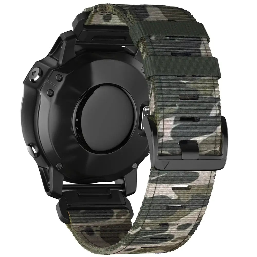 Garmin Tactical Nylon Strap - Durable QuickFit Band BandsCo Straps