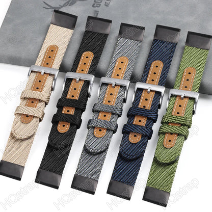 Garmin Sport Nylon Strap - Breathable Comfortable Design BandsCo Straps
