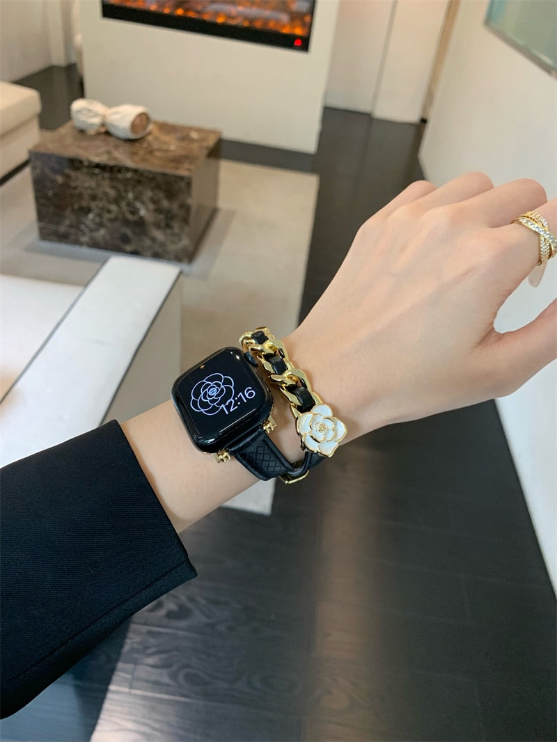 Apple watch bands chanel hot sale