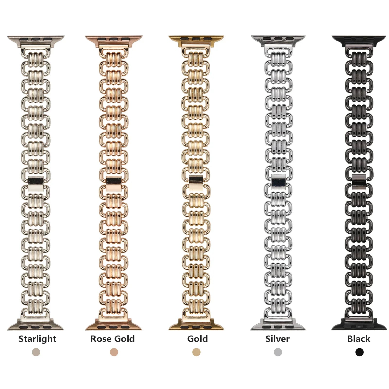 Apple Watch Metal Band - Luxury Chain Strap - Sleek Design BandsCo Straps