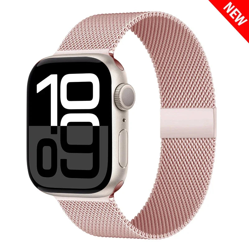Apple Watch Milanese Loop Band - Premium Stainless Steel, Sleek BandsCo Straps