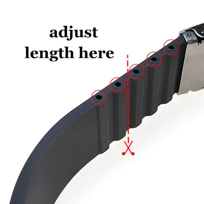 Ticwatch Silicone Band - Comfortable Waterproof Replacement BandsCo Straps