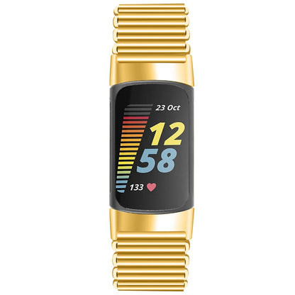 Fitbit Charge 5 6 Stainless Steel Strap - Modern Design BandsCo Straps